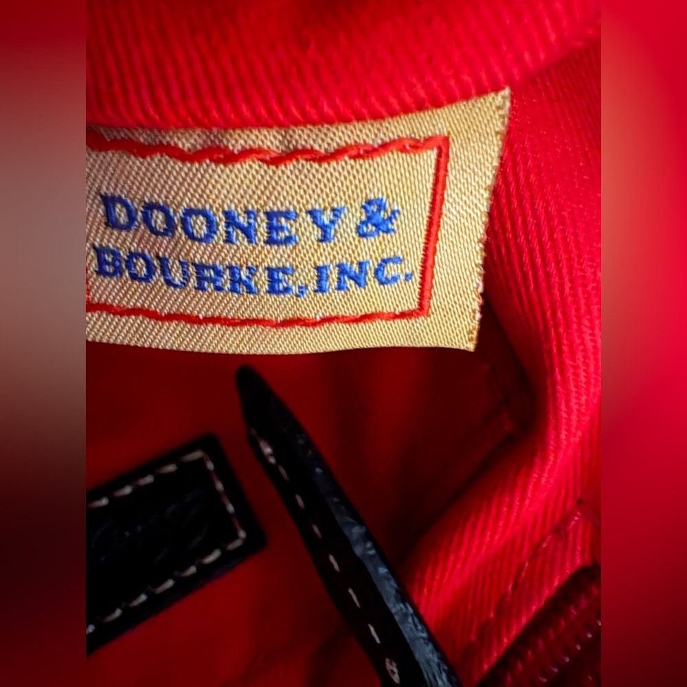 Dooney & Bourke Ruby Python Embossed Leather Cros… - image 8